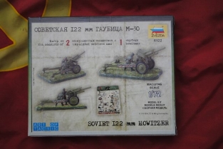 Zvezda 6122 Soviet 122mm HOWITZER 1941-1943